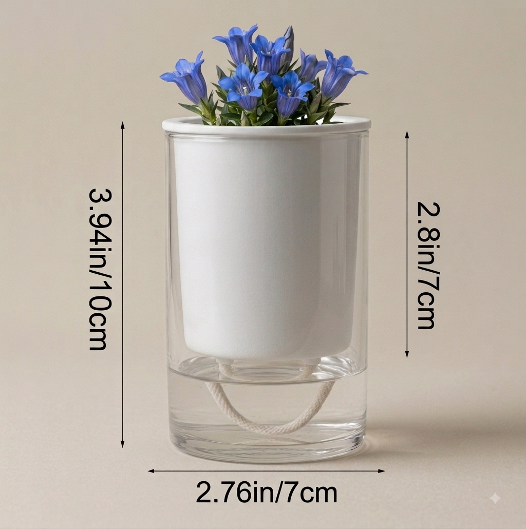 FloraHydra Self Watering Planter